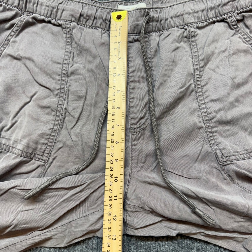 Nicole Miller Womens XL Gray Lyocell Cargo‎ Jogger Pants Drawstring Hem - Picture 5 of 9